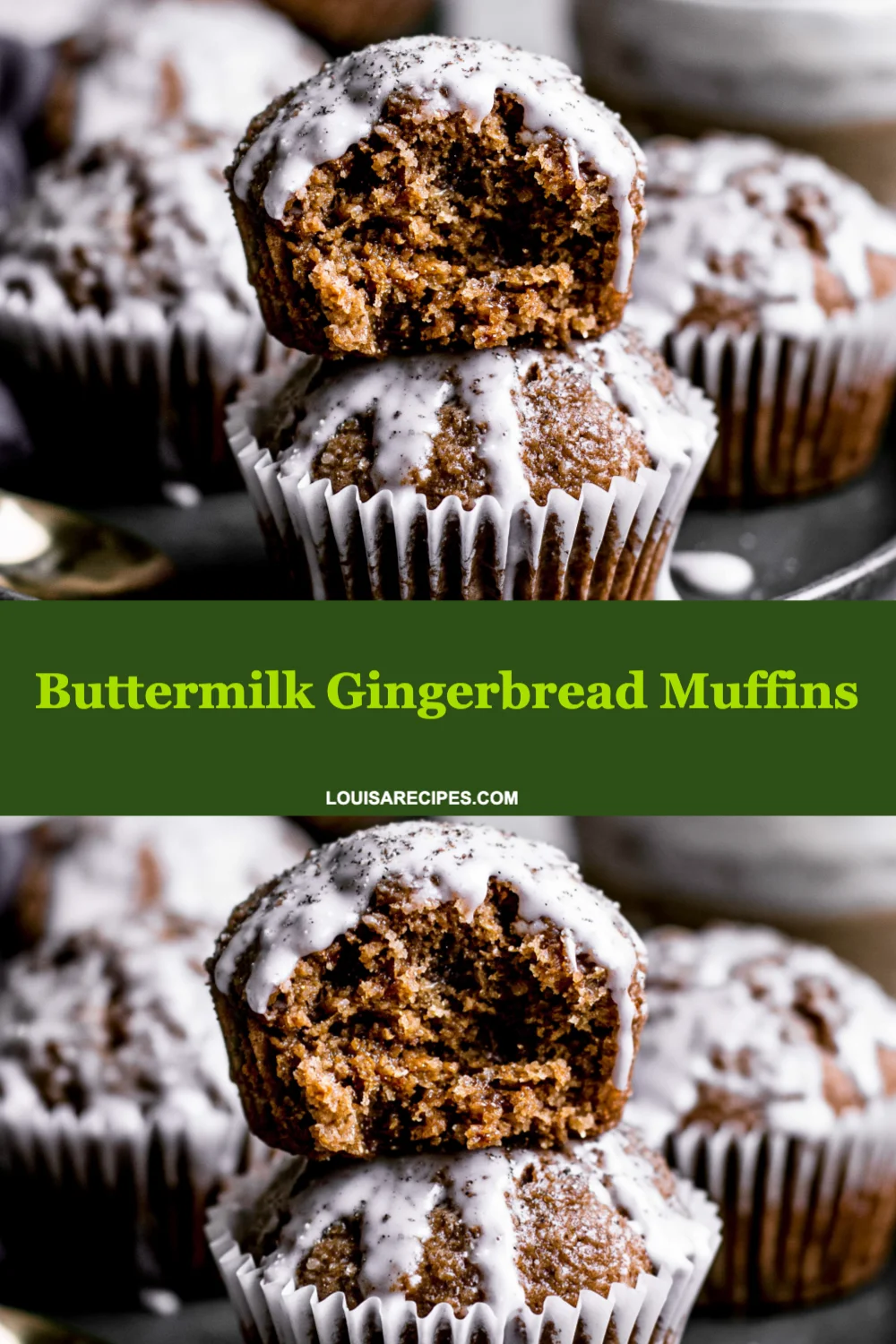 Irresistible Buttermilk Gingerbread Muffins for Cozy Mornings and Sweet Snacks!