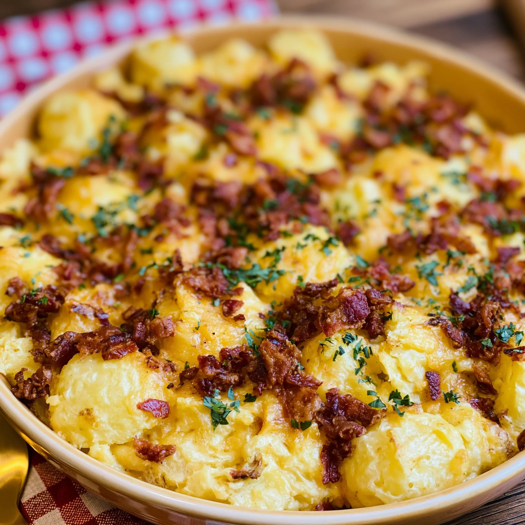 Cheesy Mississippi Mud Potatoes Recipe (Creamy Comfort Food)