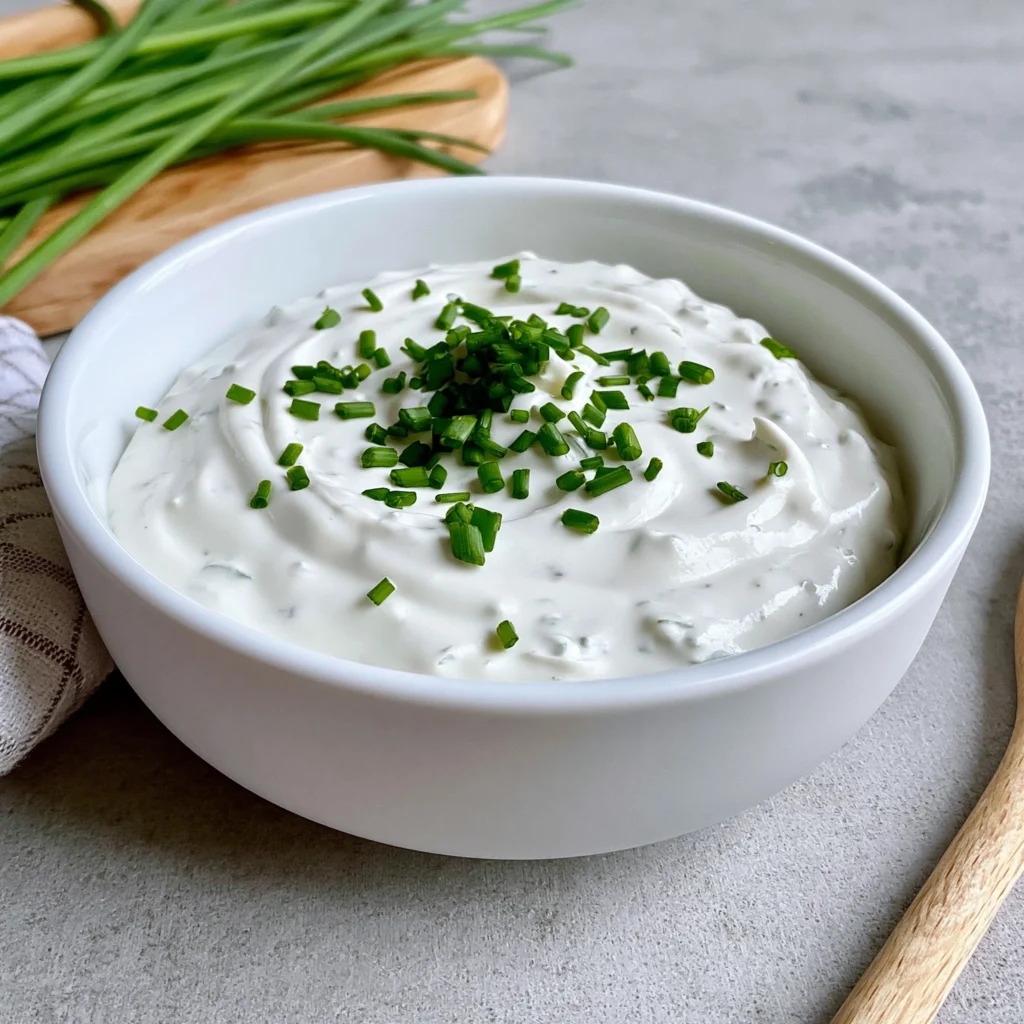 Chive and Onion Horseradish Cream Sauce Recipe