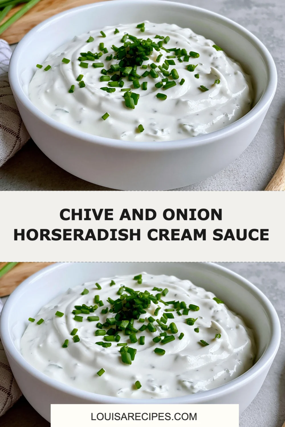Zesty Chive and Onion Horseradish Cream Sauce Recipe You'll Want to Make Again!