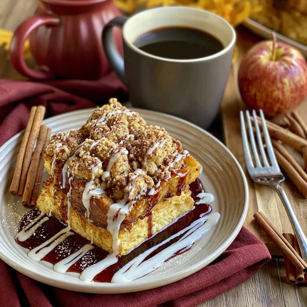 Cinnamon Streusel French Toast Bake Recipe