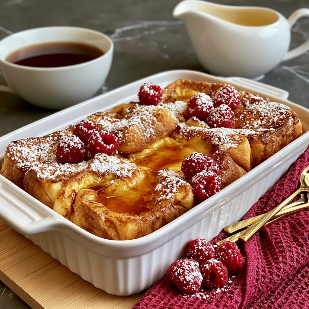 Classic Baked French Toast Casserole Recipe