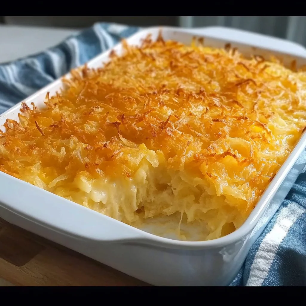 Cracker Barrel Hashbrown Casserole Recipe (Comfort Food Delight!)