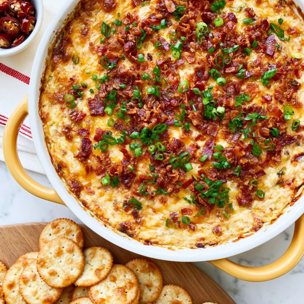 Creamy Jalapeno Popper Dip Recipe (Perfect for Parties!)