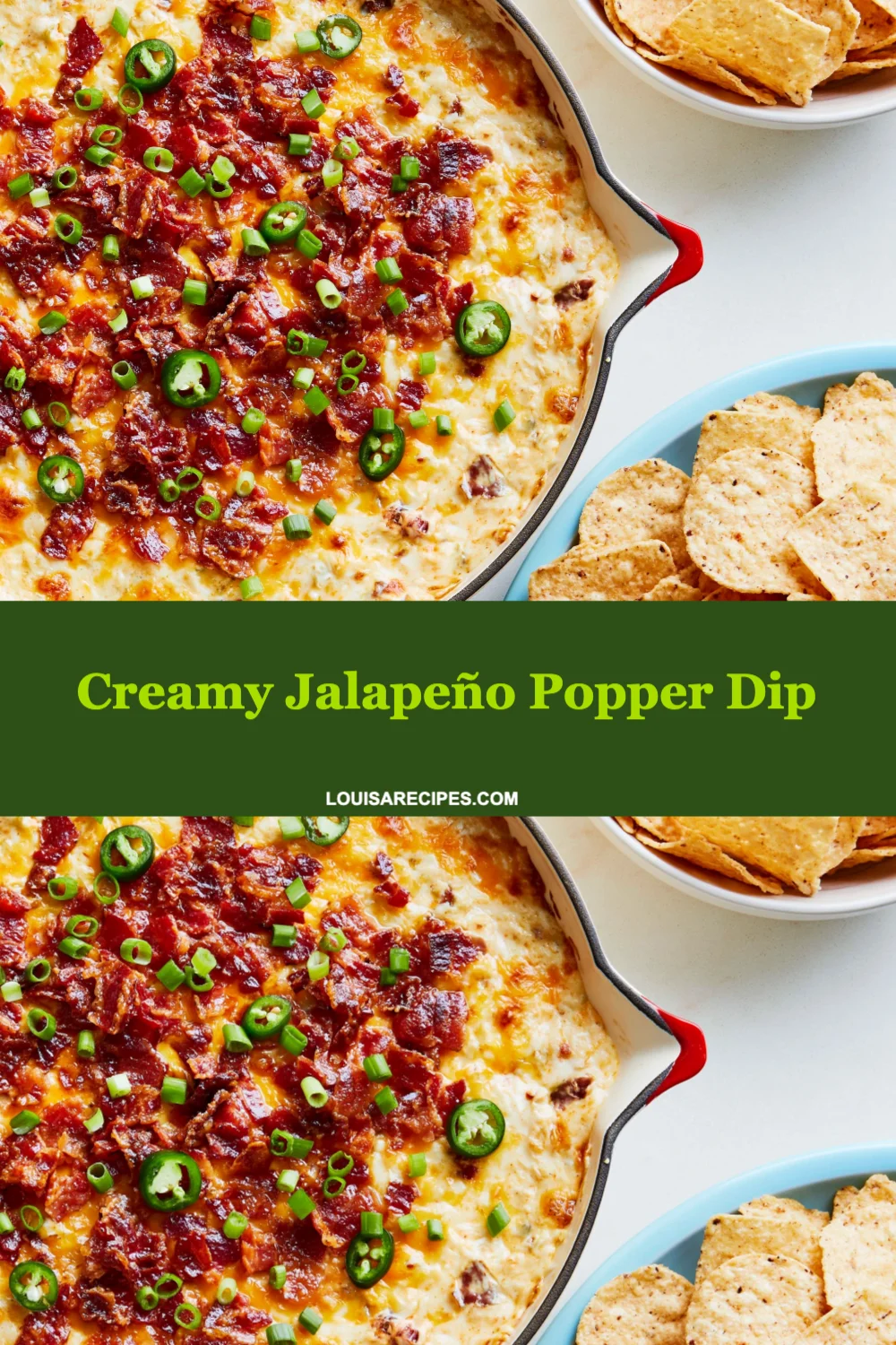 Indulge in Flavor with this Irresistible Creamy Jalapeño Popper Dip Recipe!