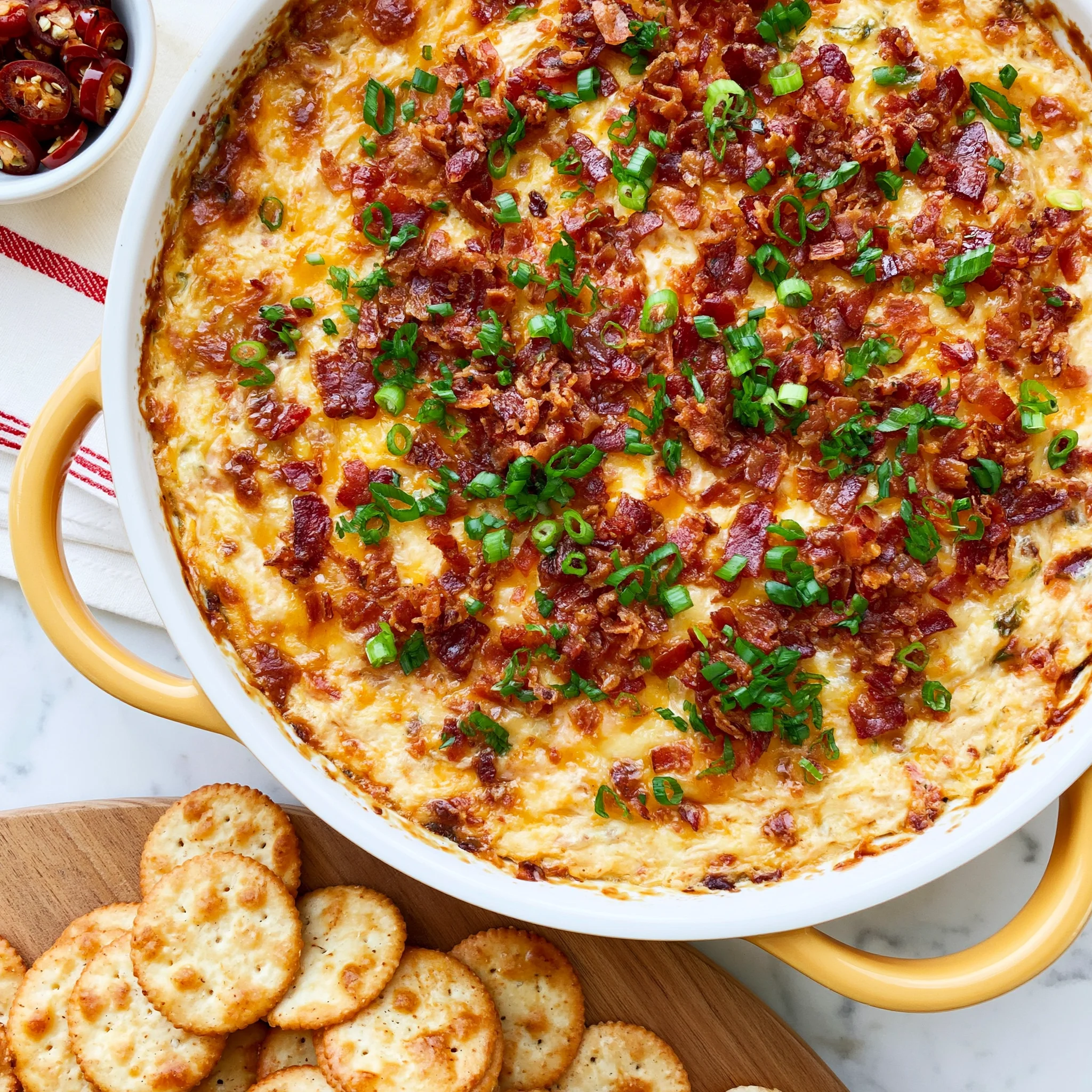 Creamy Jalapeno Popper Dip Recipe (Perfect for Parties!)