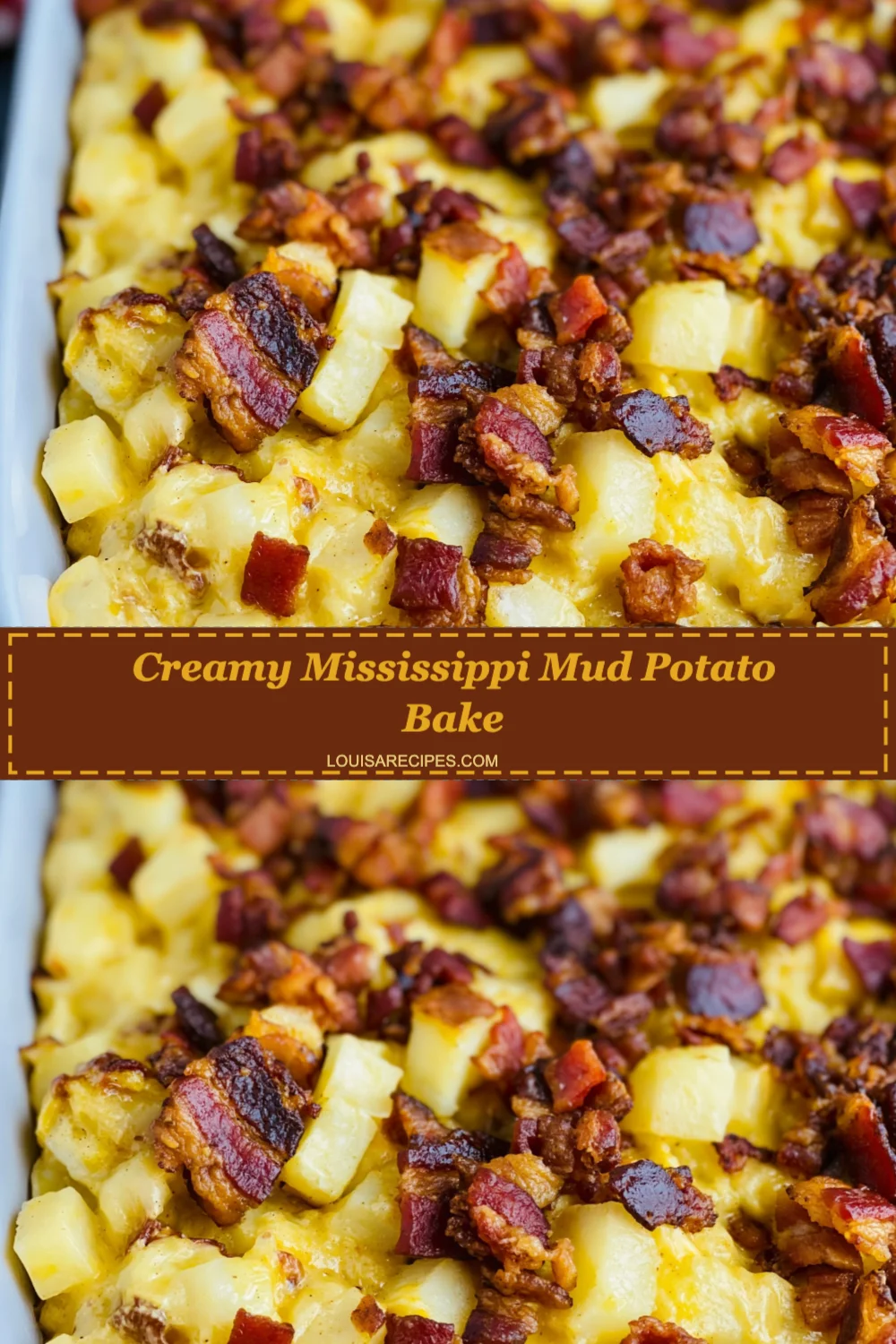 Deliciously Creamy Mississippi Mud Potato Bake Recipe Your Family Will Love!