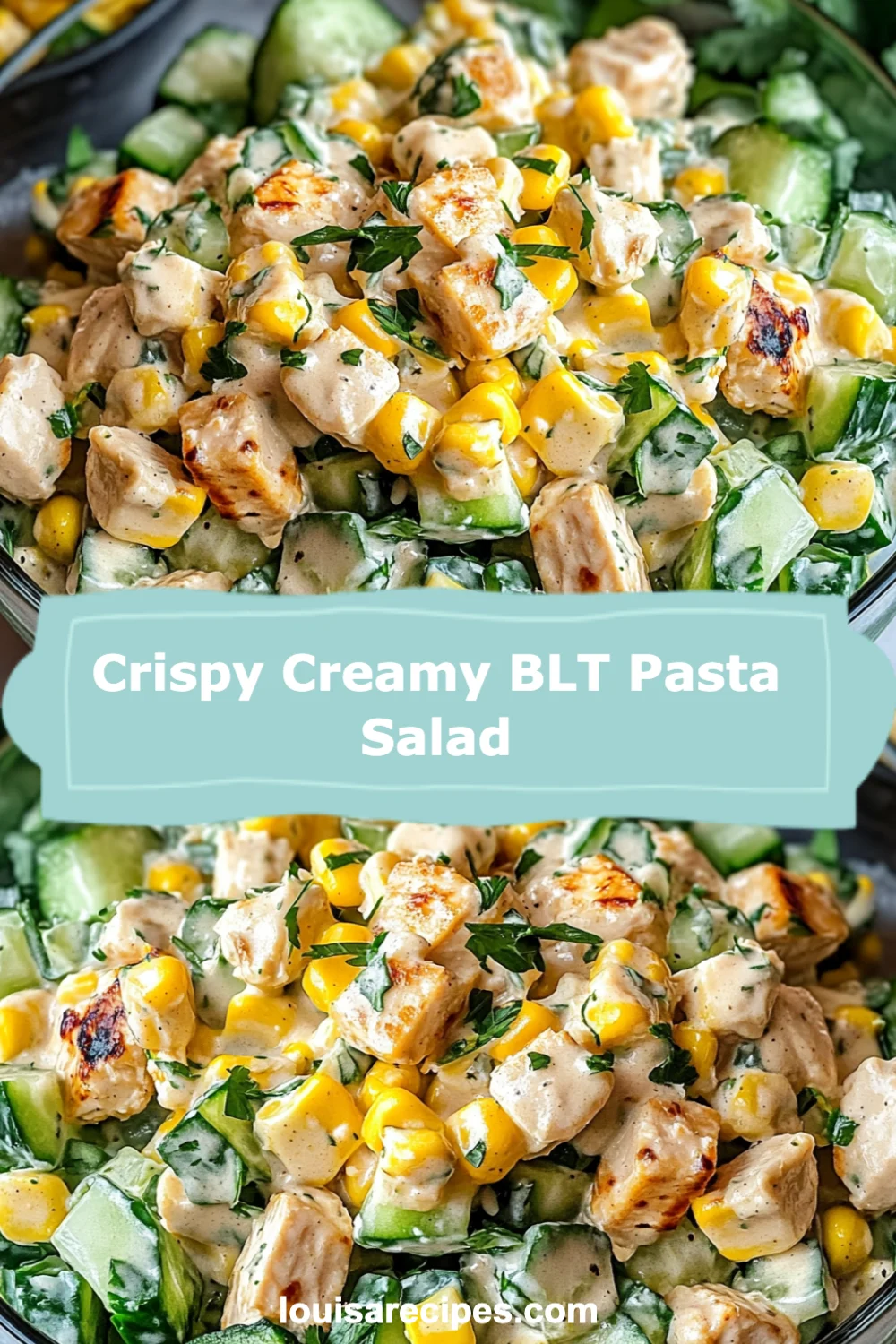 Irresistible Crispy Creamy BLT Pasta Salad Recipe for Summer Gatherings