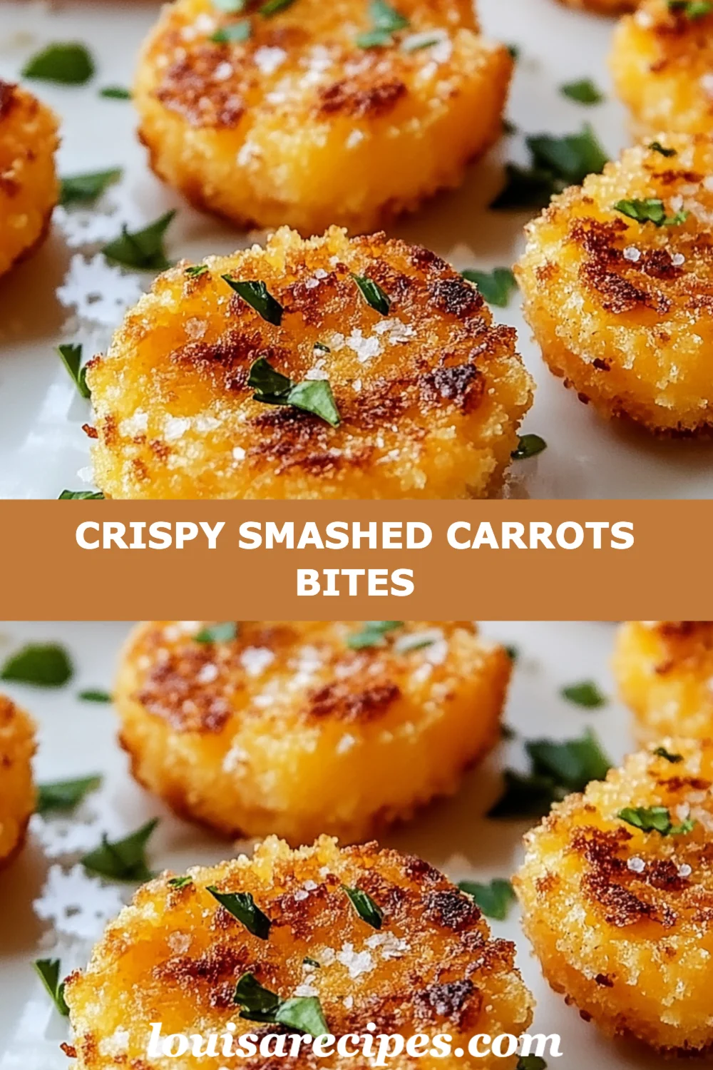 Crispy Smashed Carrots Bites Recipe (Healthy Snack Idea!)