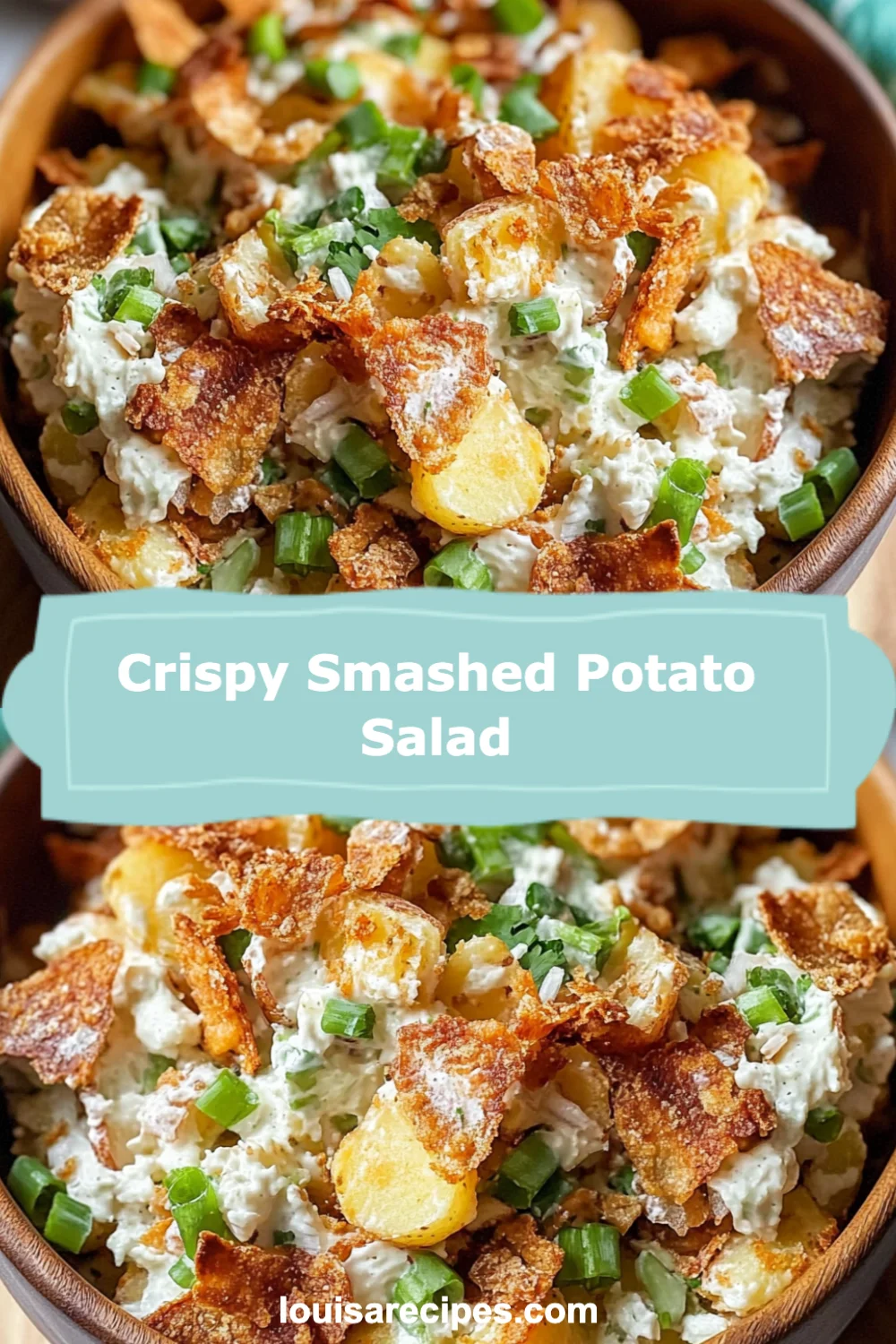 Crispy Smashed Potato Salad Recipe