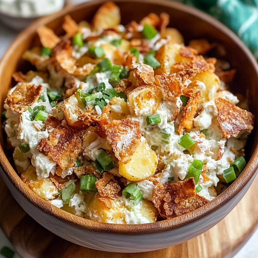 Crispy Smashed Potato Salad Recipe