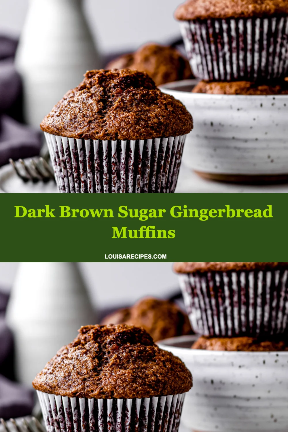 Irresistible Dark Brown Sugar Gingerbread Muffins for Cozy Days and Festive Gatherings