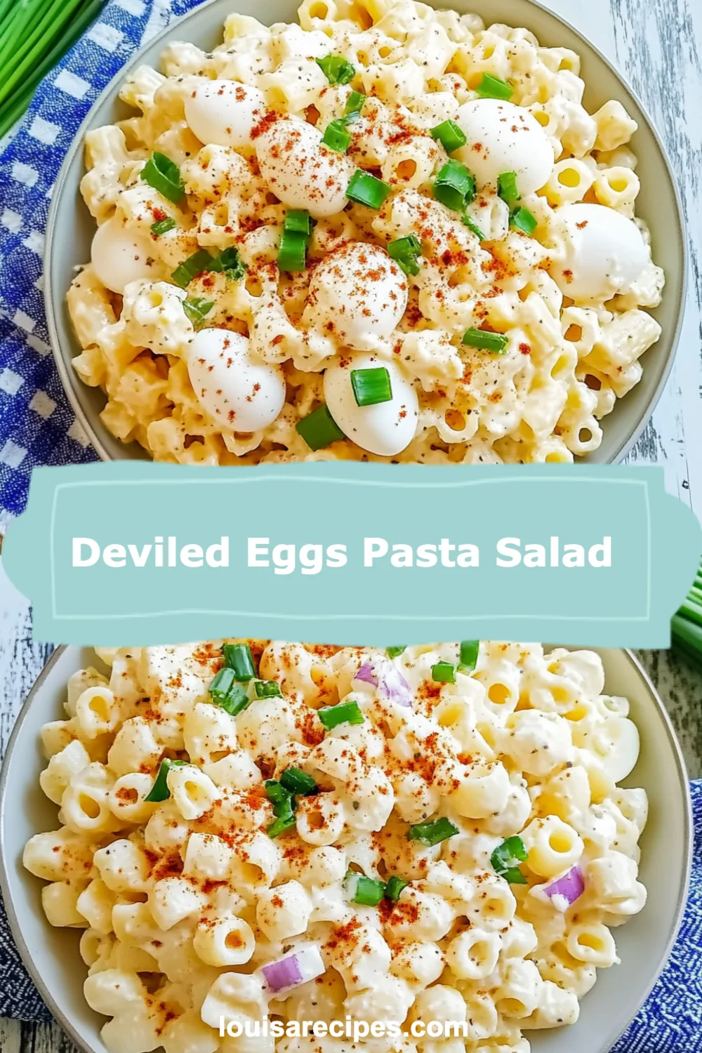 Deviled Eggs Pasta Salad Recipe (Creamy and Delicious!)