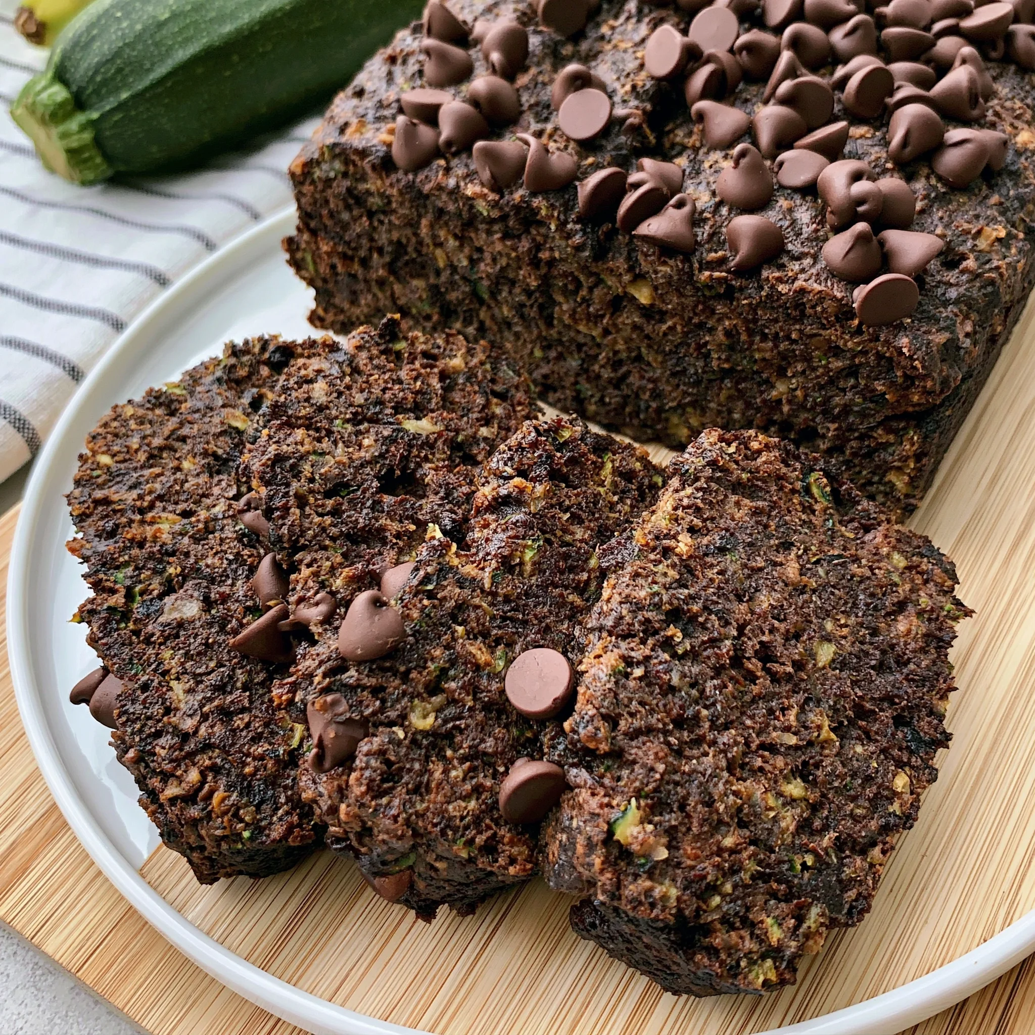 Easy Chocolate Chip Zucchini Bread Recipe