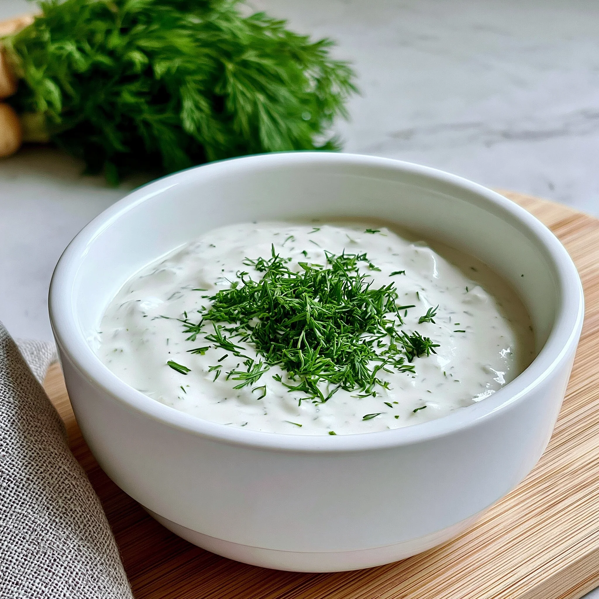 Fresh Dill Horseradish Cream Sauce Recipe