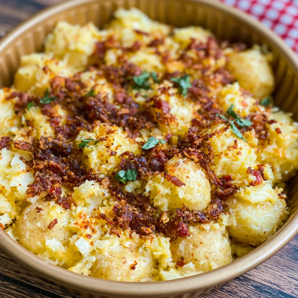 Garlic Butter Mississippi Mud Potatoes Recipe