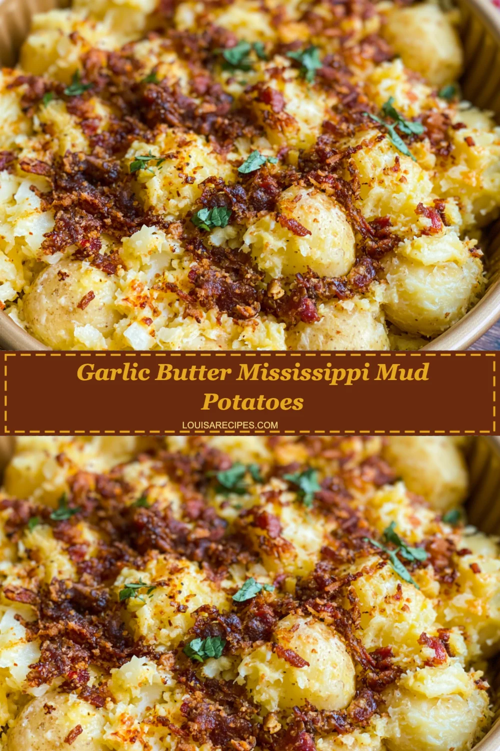 Garlic Butter Mississippi Mud Potatoes: The Ultimate Comfort Food Side Dish!