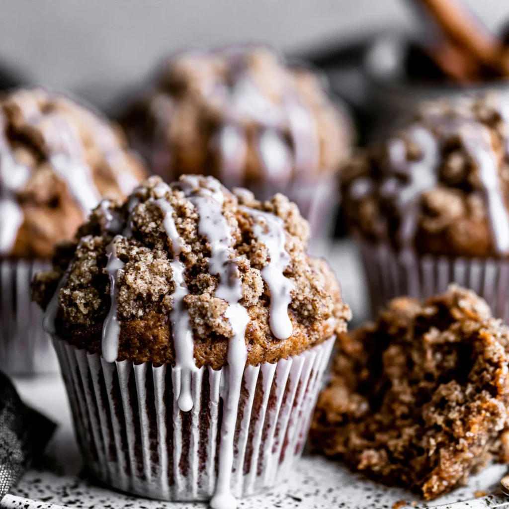 Ginger-Nutmeg Streusel Muffins Recipe