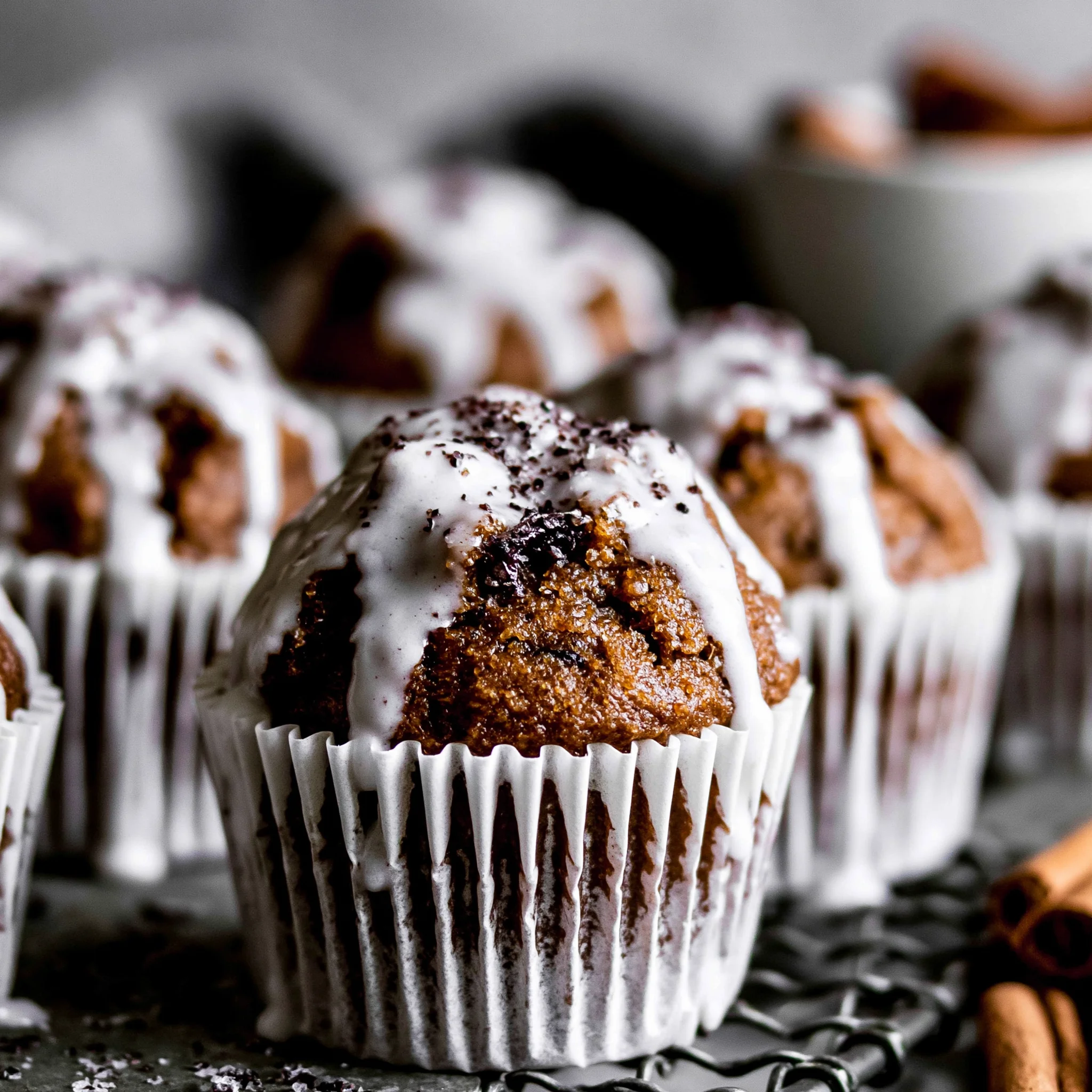 Glazed Gingerbread Muffins Recipe (Perfect for the Holidays!)