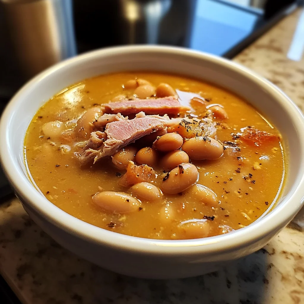 Hearty Ham and Bean Soup Recipe