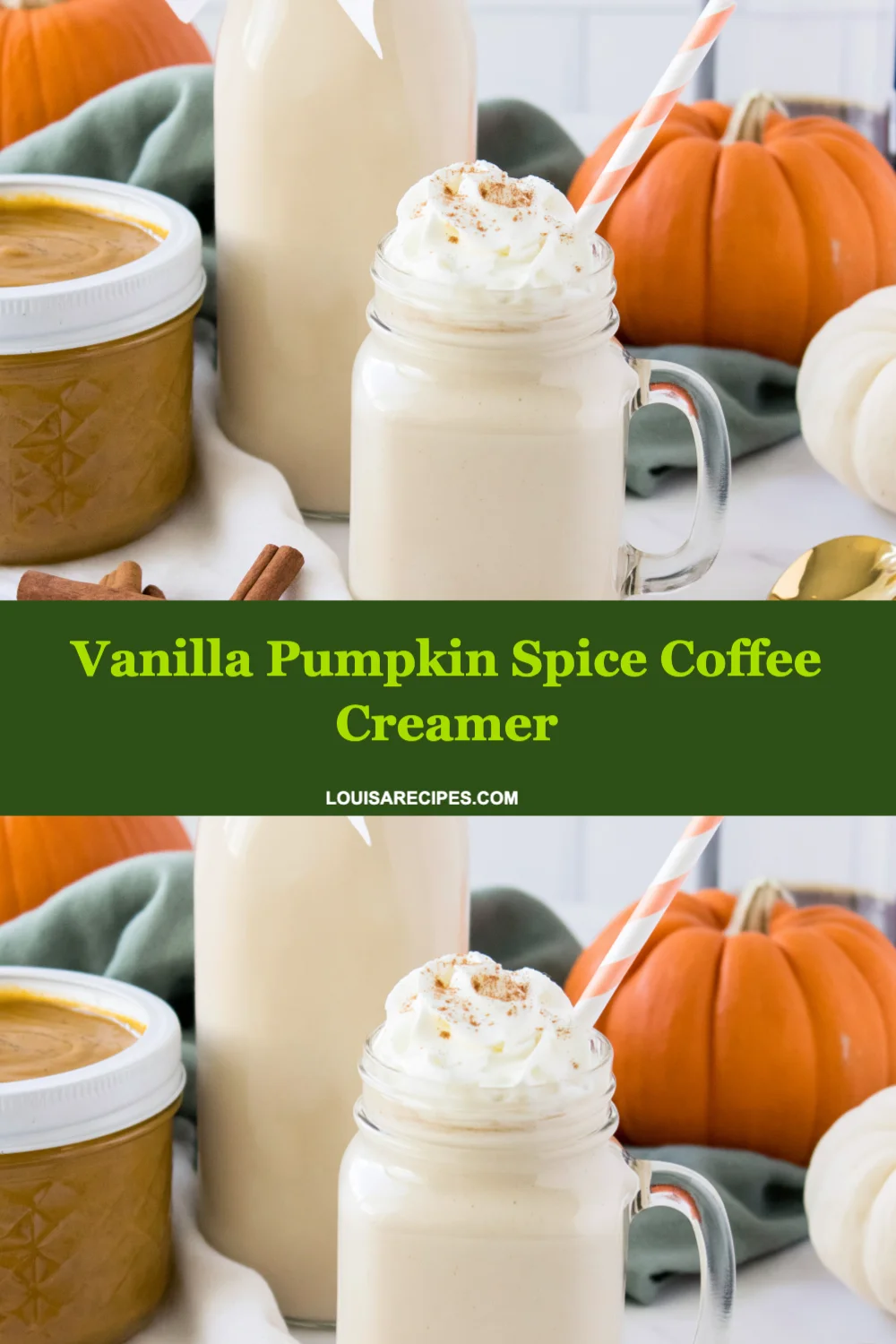 Homemade Vanilla Pumpkin Spice Coffee Creamer to Elevate Your Fall Mornings
