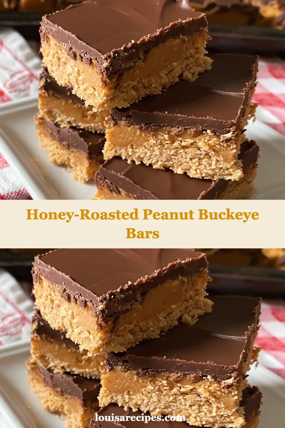 Irresistible Honey-Roasted Peanut Buckeye Bars You Can Make in Under an Hour!
