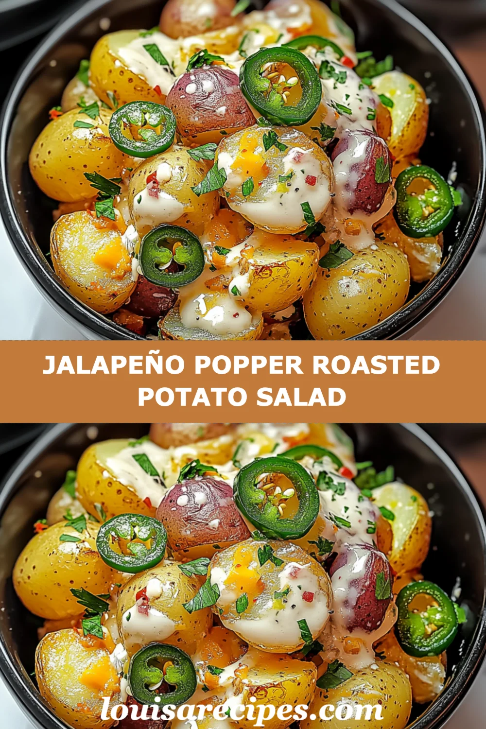 Jalapeño Popper Roasted Potato Salad Recipe
