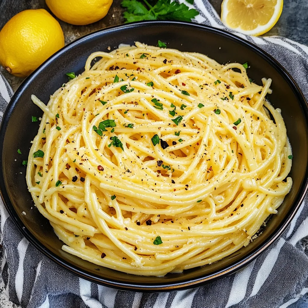 Lemon Butter Garlic Pasta Sauce Recipe (Quick and Easy!)
