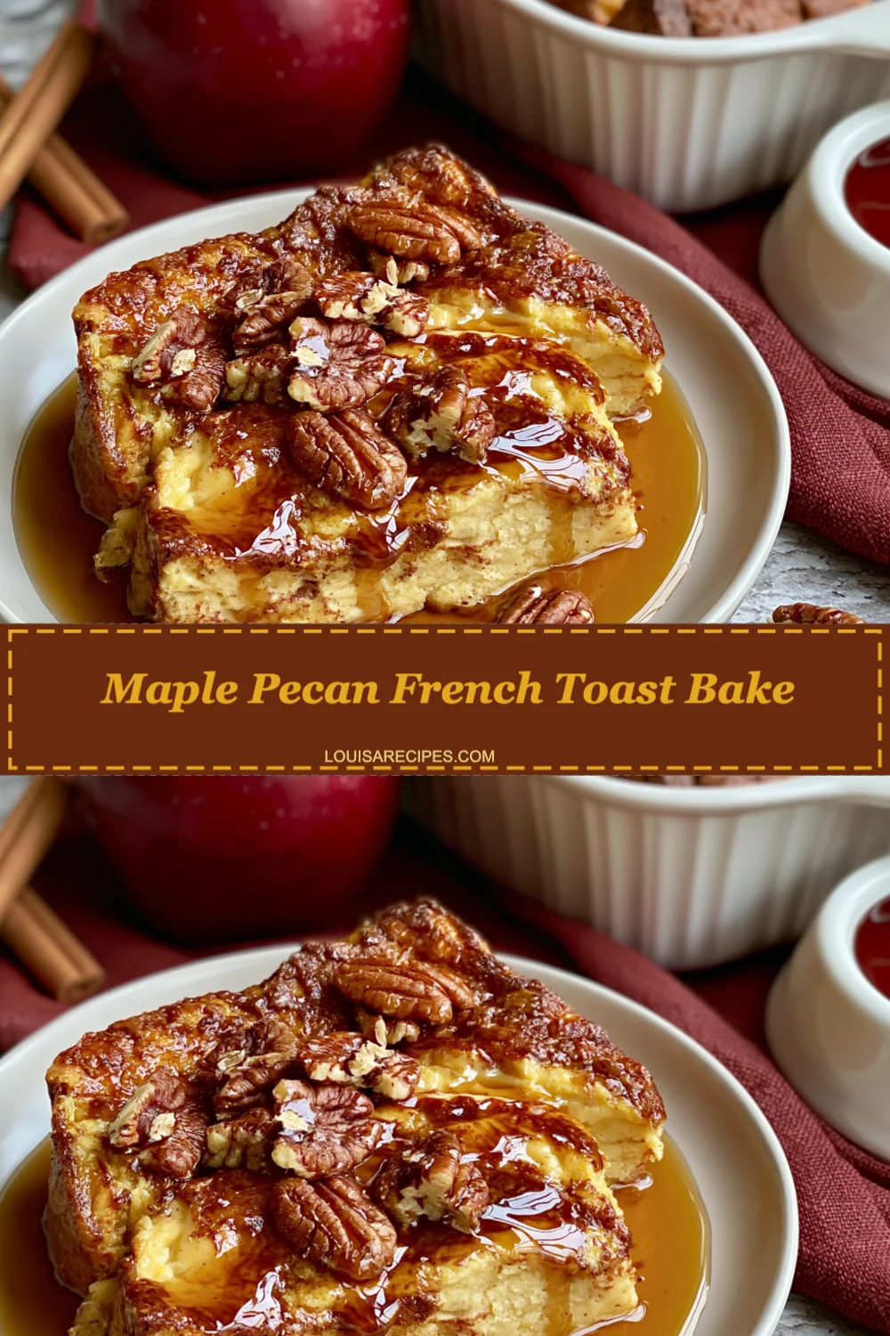 Irresistible Maple Pecan French Toast Bake: The Perfect Brunch Delight!