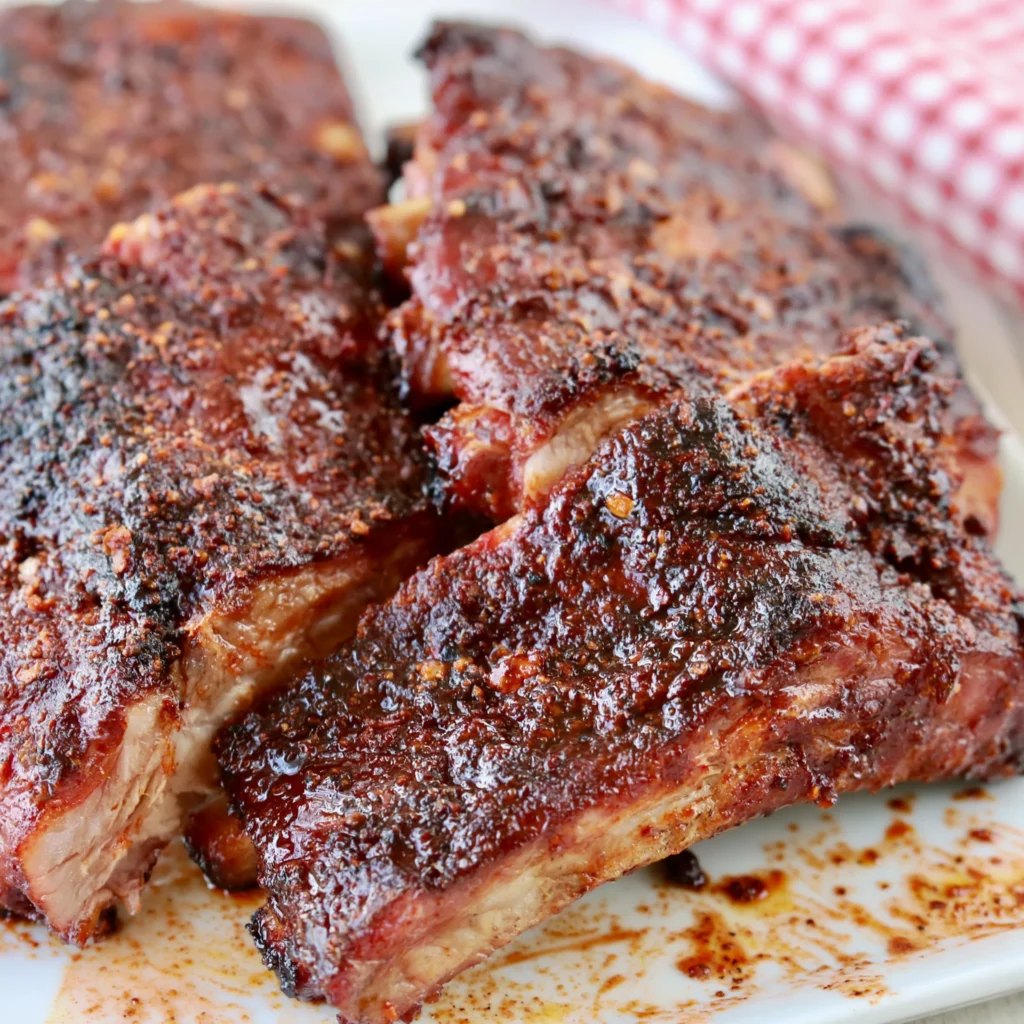 Mesquite Smoked Dry Rub Ribs Recipe (Fall-Off-The-Bone Delicious!)