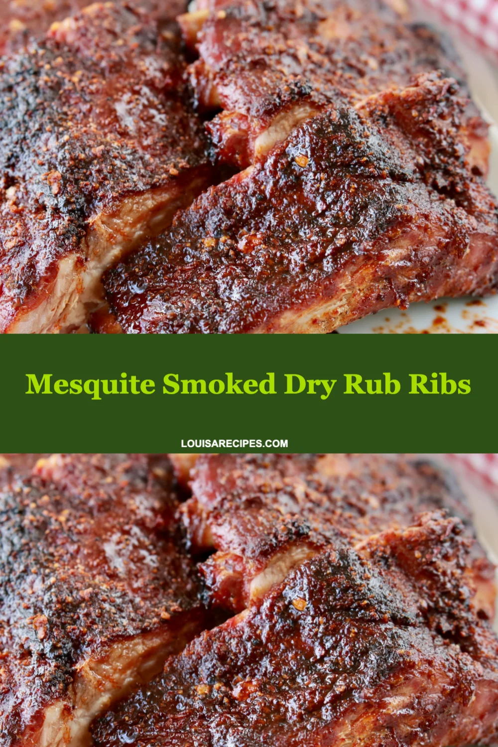 Mouthwatering Mesquite Smoked Dry Rub Ribs Recipe That Will Impress Your Guests!