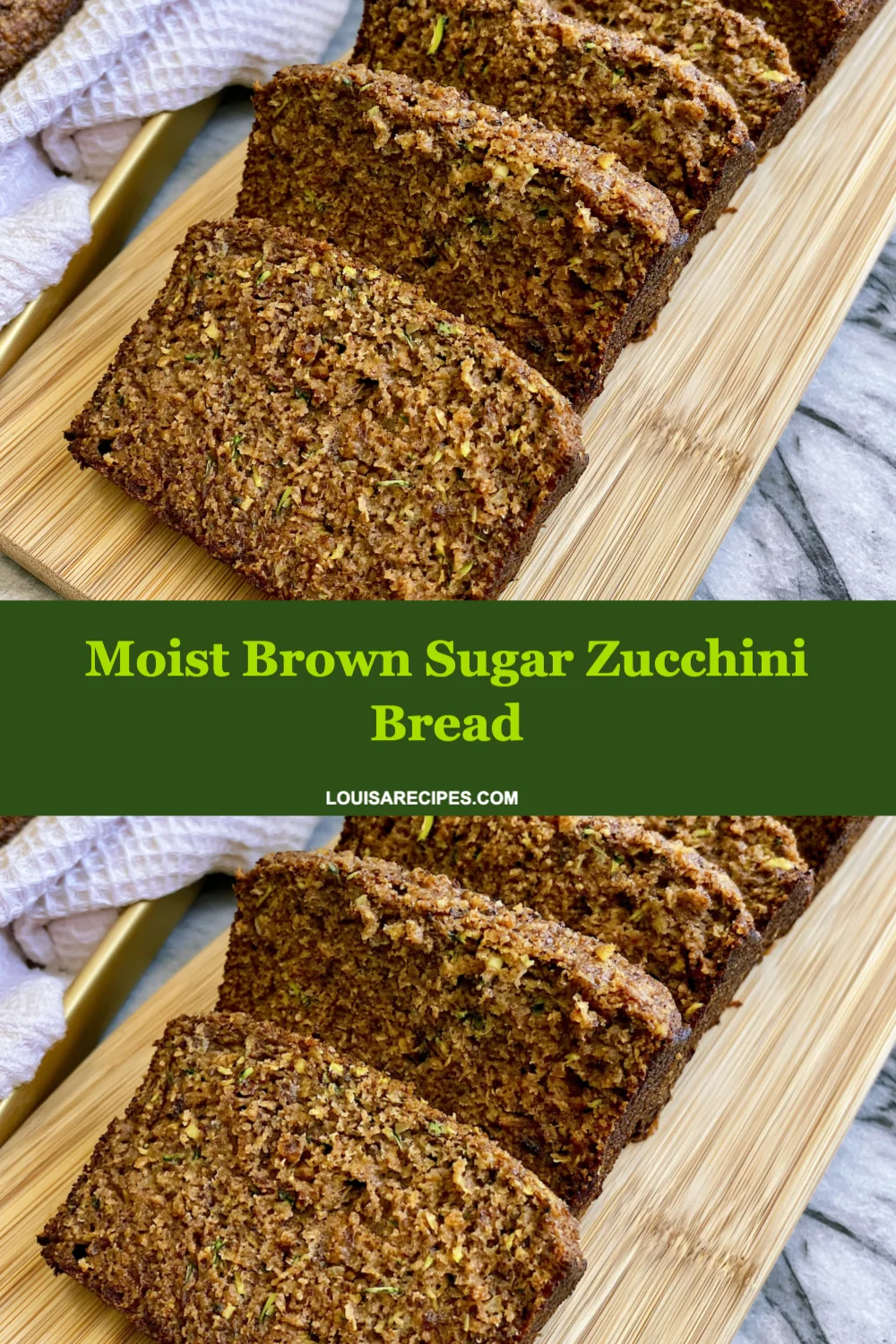 Moist Brown Sugar Zucchini Bread Recipe That Everyone Will Love!
