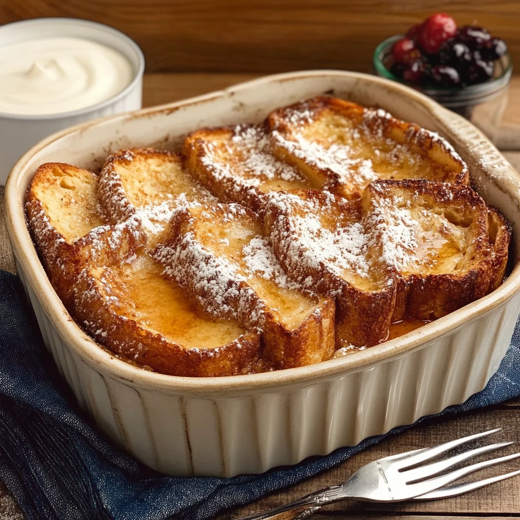 Paula Deen Overnight French Toast Casserole Recipe
