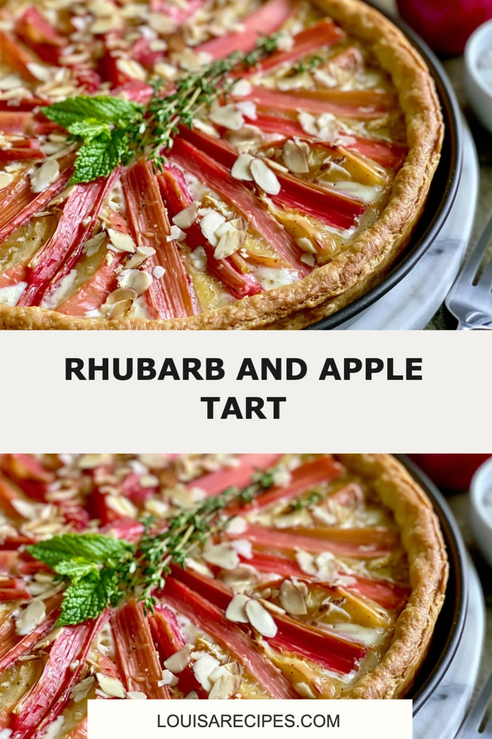 Delightful Rhubarb and Apple Tart Recipe: A Seasonal Dessert You Must Try!