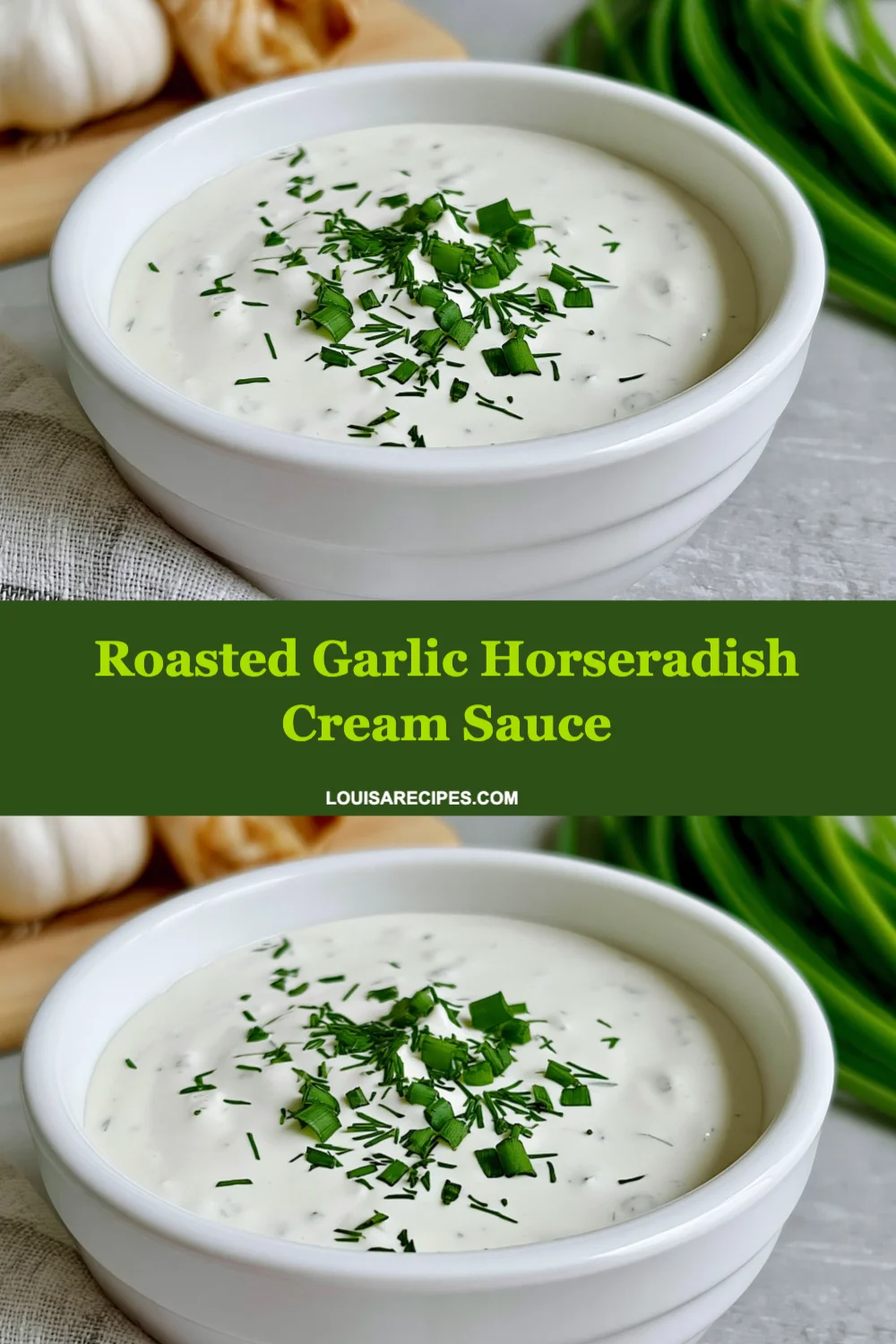 Elevate Your Meals with Irresistible Roasted Garlic Horseradish Cream Sauce Recipe!