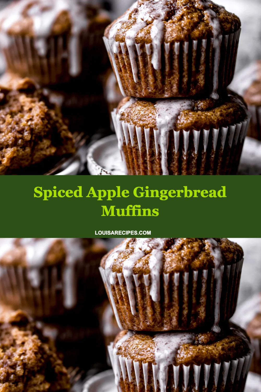 Irresistible Spiced Apple Gingerbread Muffins Perfect for Cozy Fall Mornings!