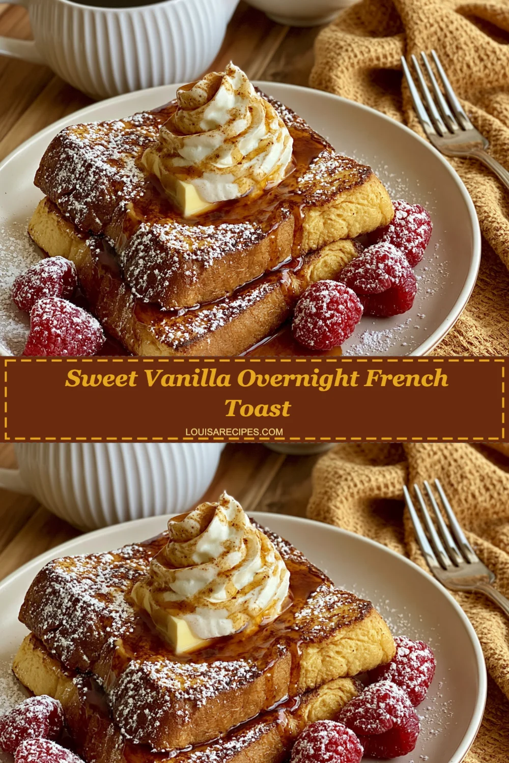 Sweet Vanilla Overnight French Toast: Easy, Delicious Breakfast for Busy Mornings!