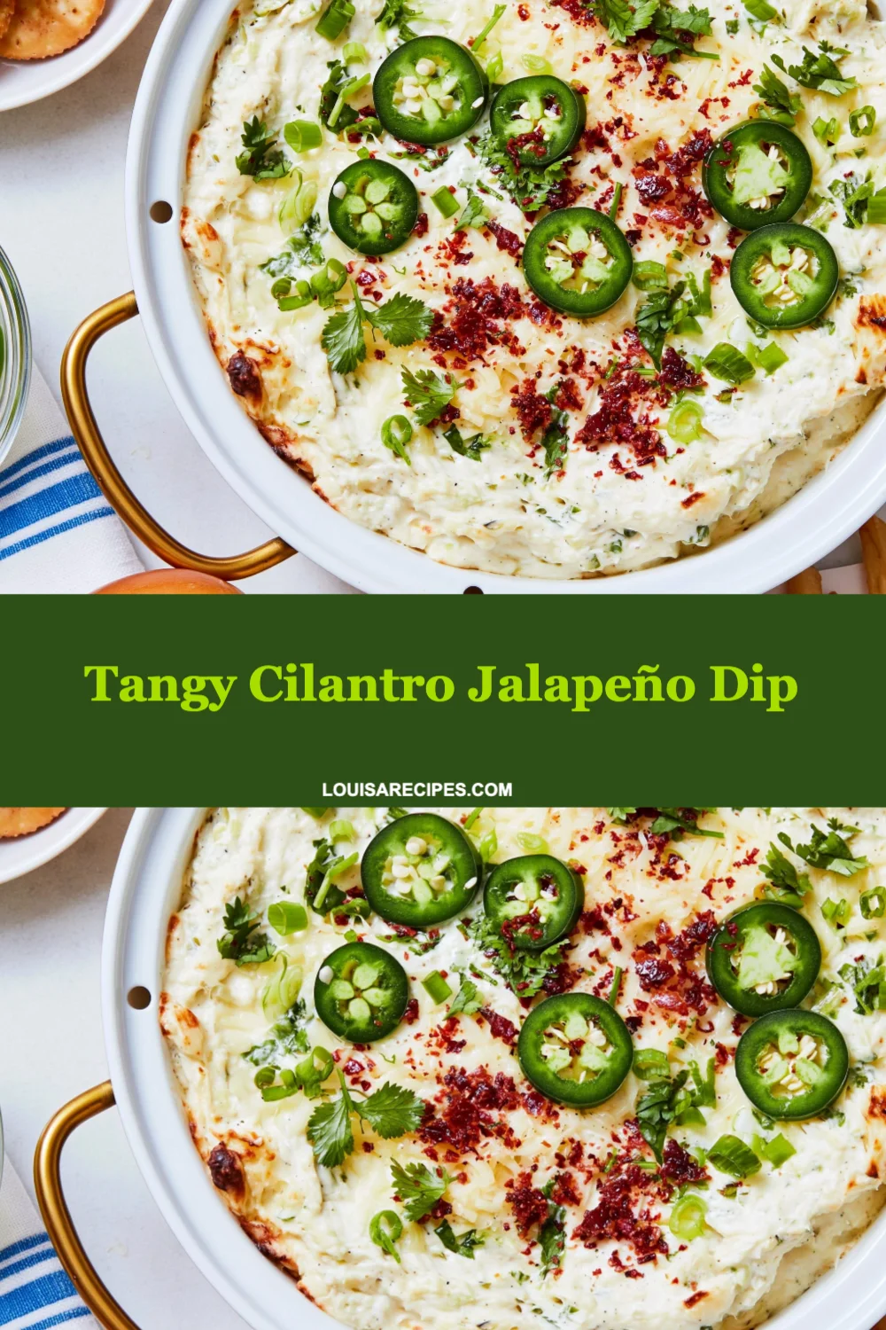 Tangy Cilantro Jalapeño Dip: A Flavorful Homemade Delight for Every Occasion!