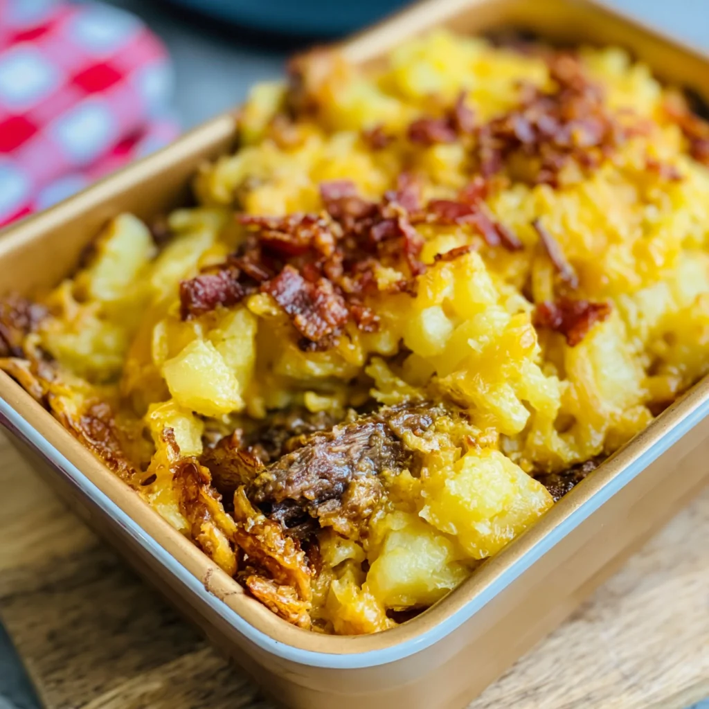 Ultimate Mississippi Mud Potato Casserole Recipe