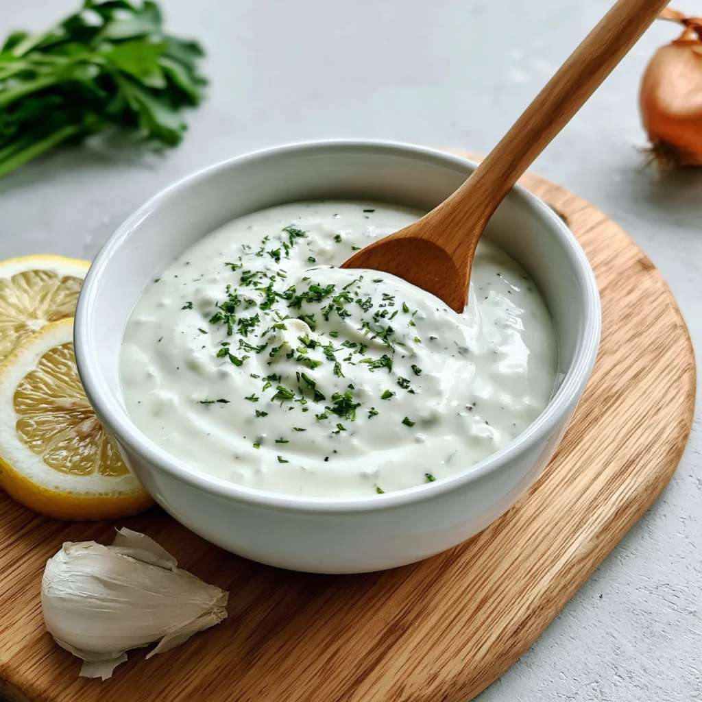 Zesty Lemon Horseradish Cream Sauce Recipe