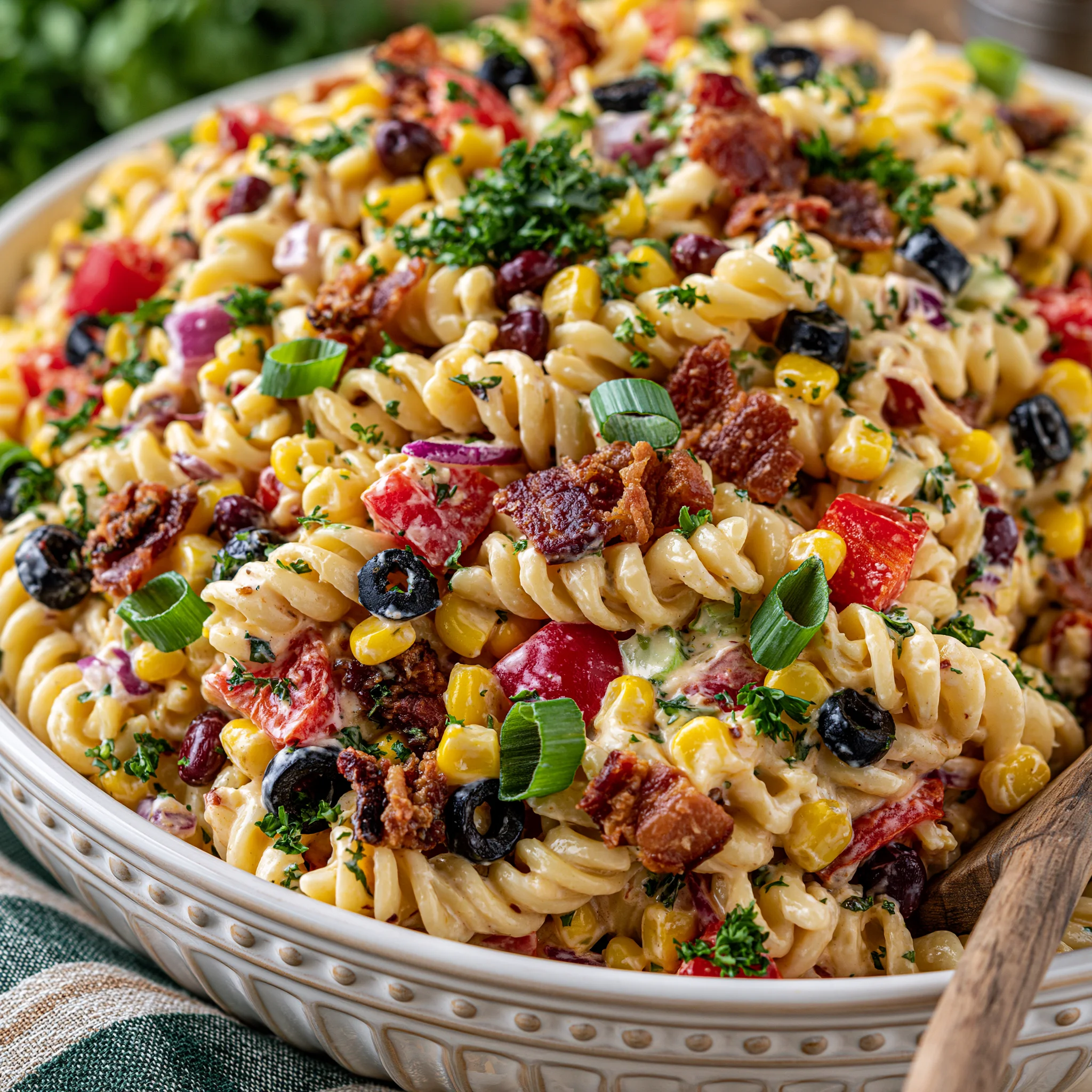 Cowboy Pasta Salad Recipe (Quick and Easy!)