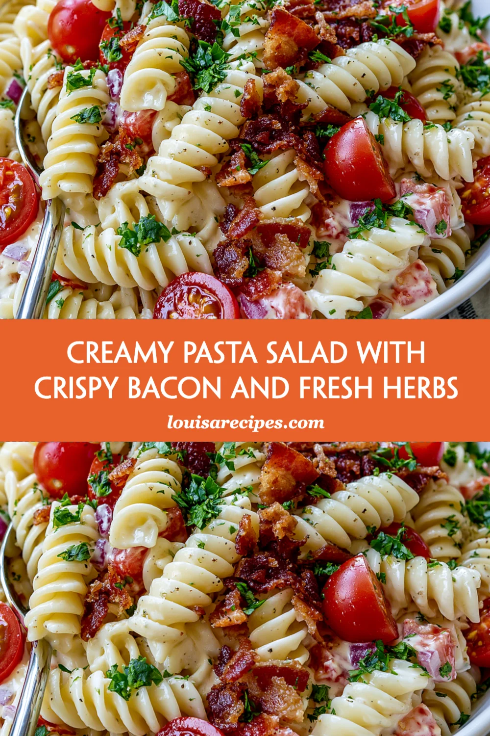 Creamy Pasta Salad with Crispy Bacon and Fresh Herbs: A Must-Try Recipe for Every Occasion!