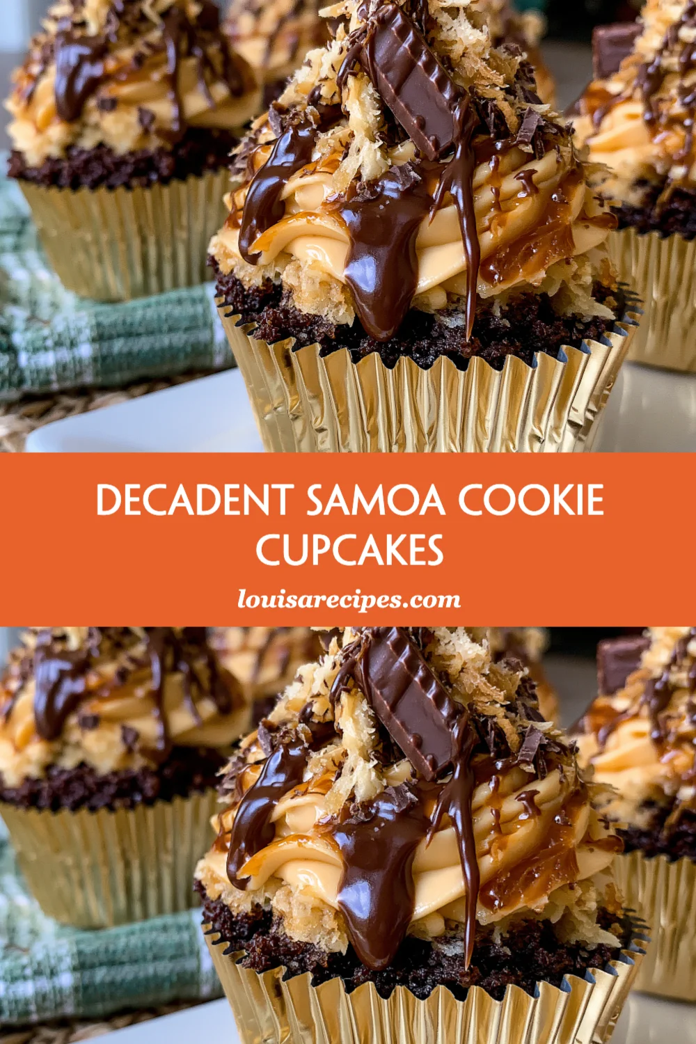 Decadent Samoa Cookie Cupcakes: A Sweet Indulgence You Can't Resist!