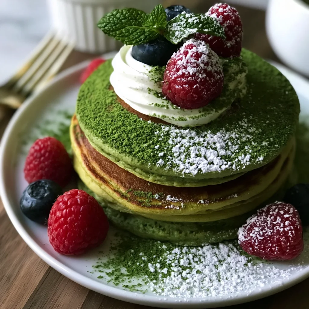 Delicious Matcha Pancakes Recipe for a Healthy Morning Boost
