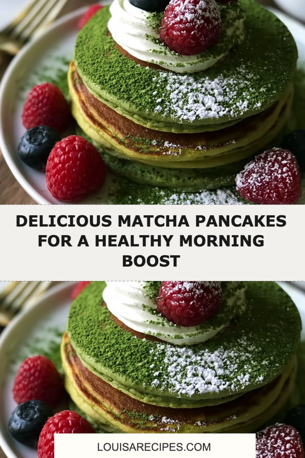Delicious Matcha Pancakes for a Healthy Morning Boost to Energize Your Day!