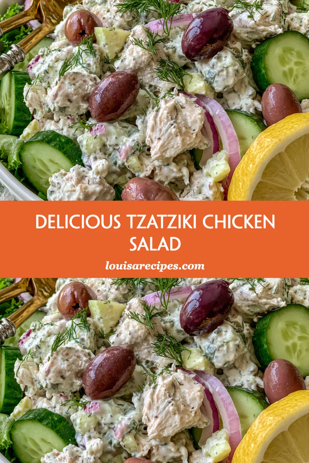 Refresh Your Meal with This Delicious Tzatziki Chicken Salad Recipe You’ll Love!