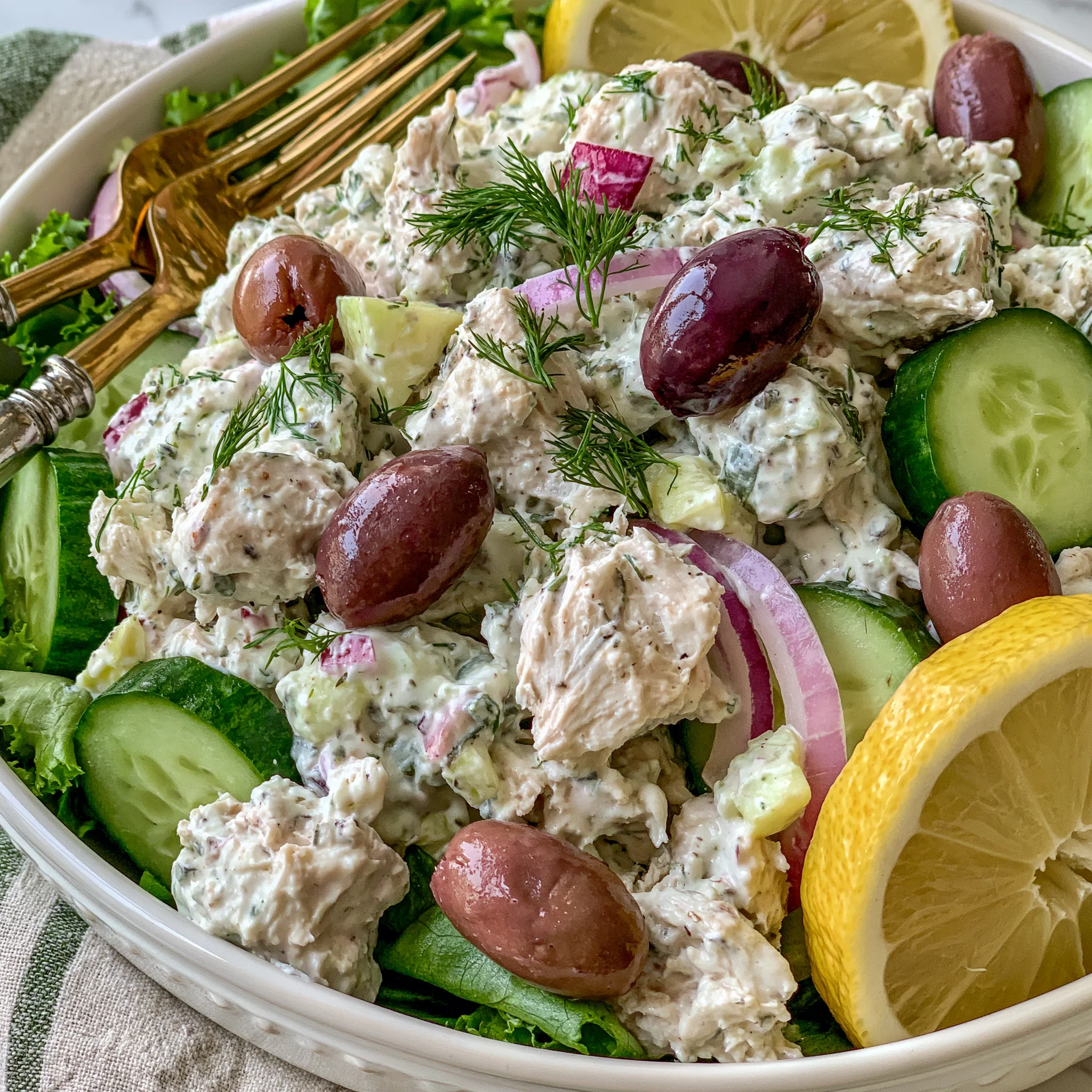 Delicious Tzatziki Chicken Salad Recipe