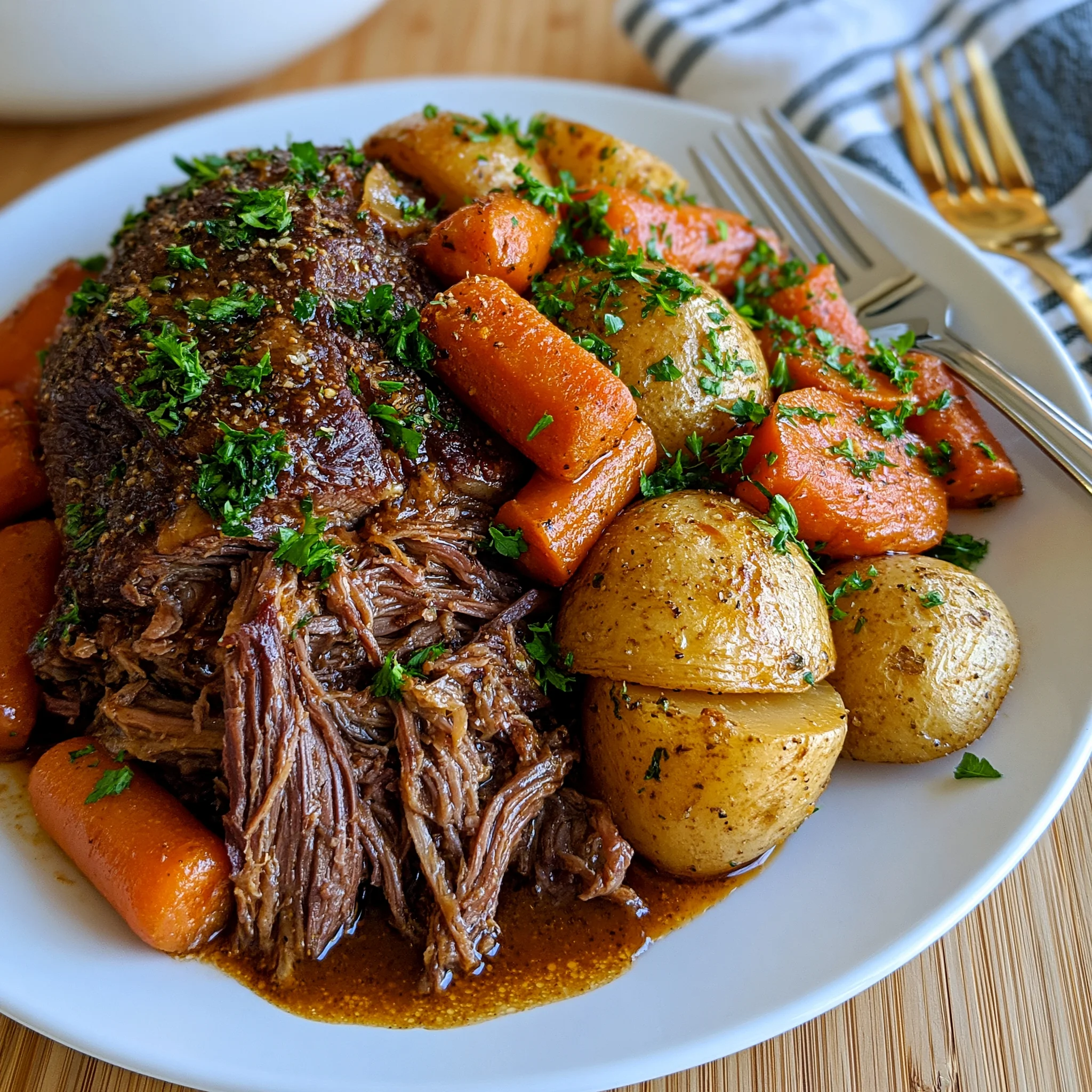 Easy Crock Pot Pot Roast Recipe