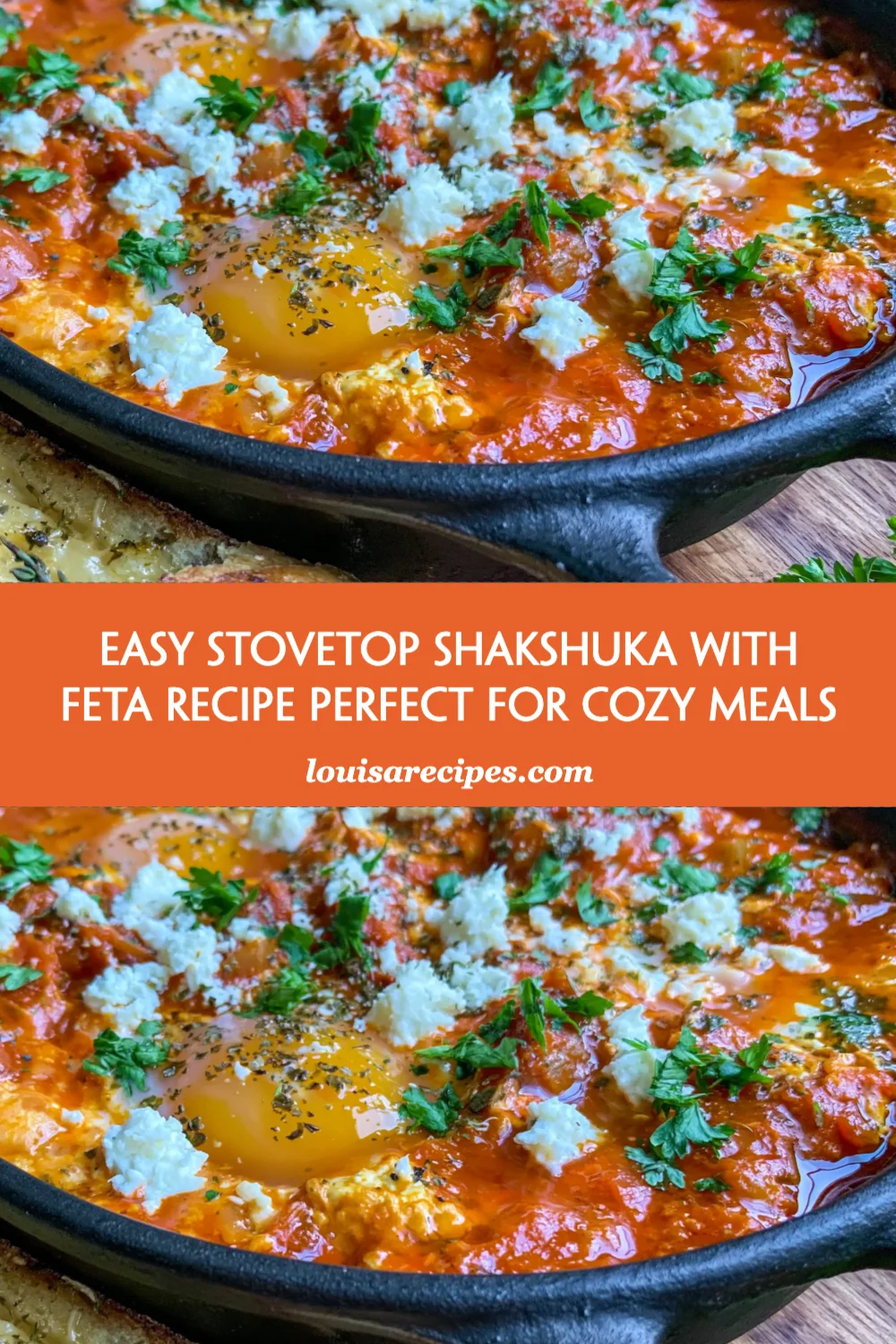 Cozy Up with Easy Stovetop Shakshuka with Feta – A 30-Minute Delight!