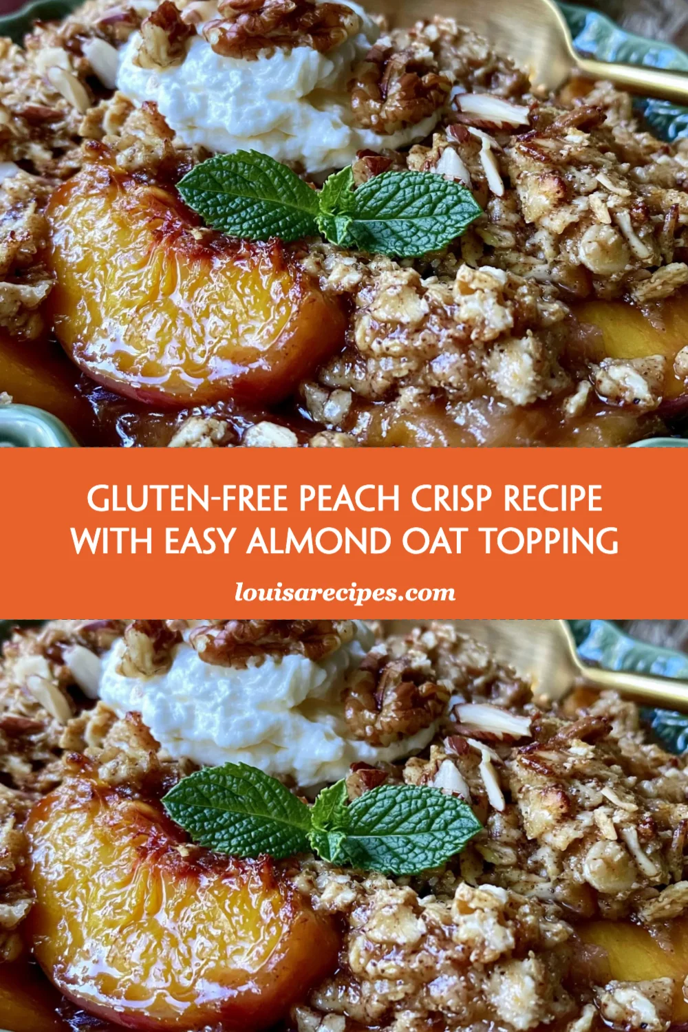 Delicious Gluten-Free Peach Crisp with Easy Almond Oat Topping You Must Try Today!